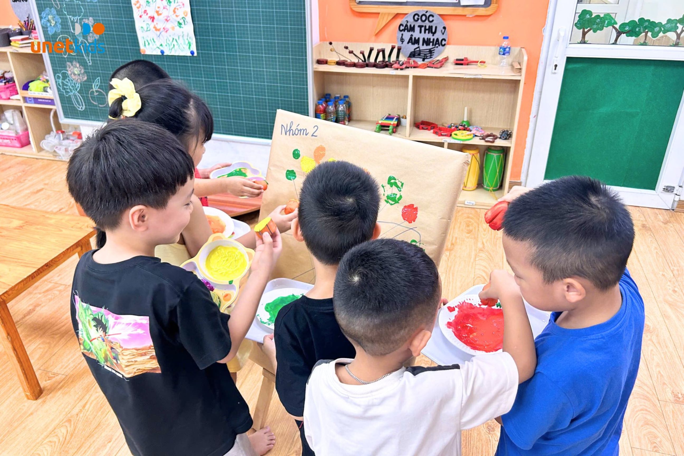 MÙA HÈ CÓ HOA – Hoạt động học tập đầy sáng tạo của các bé Unetkids
