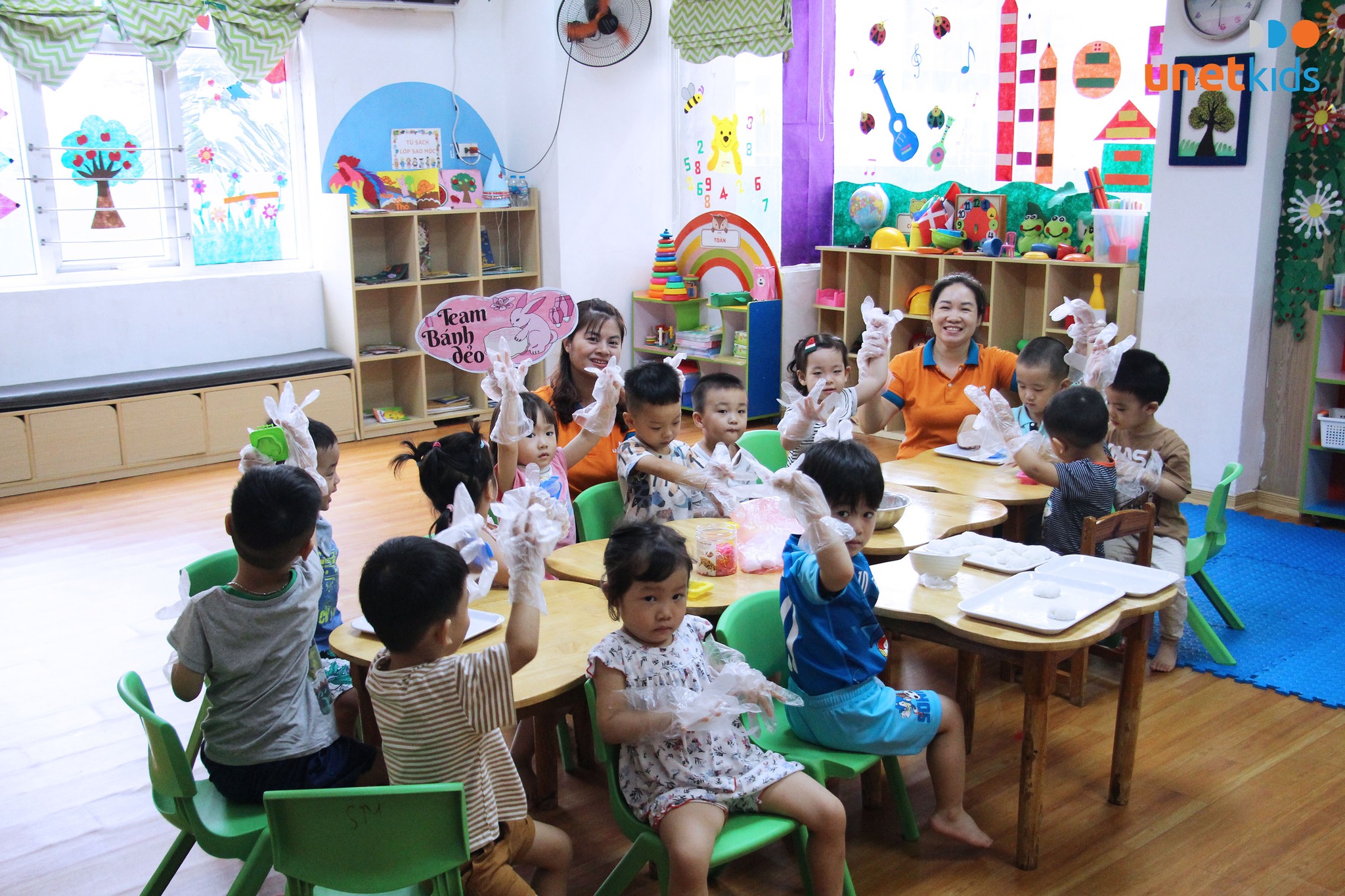 UNETKIDS CÙNG CÁC ĐẦU BẾP NHÍ LÀM BÁNH TRUNG THU