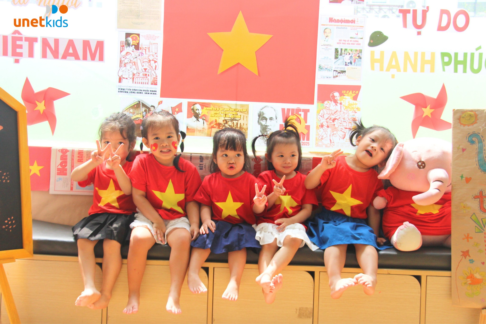 UNETKIDS TỰ HÀO ĐÓN 80 NĂM QUỐC KHÁNH VIỆT NAM