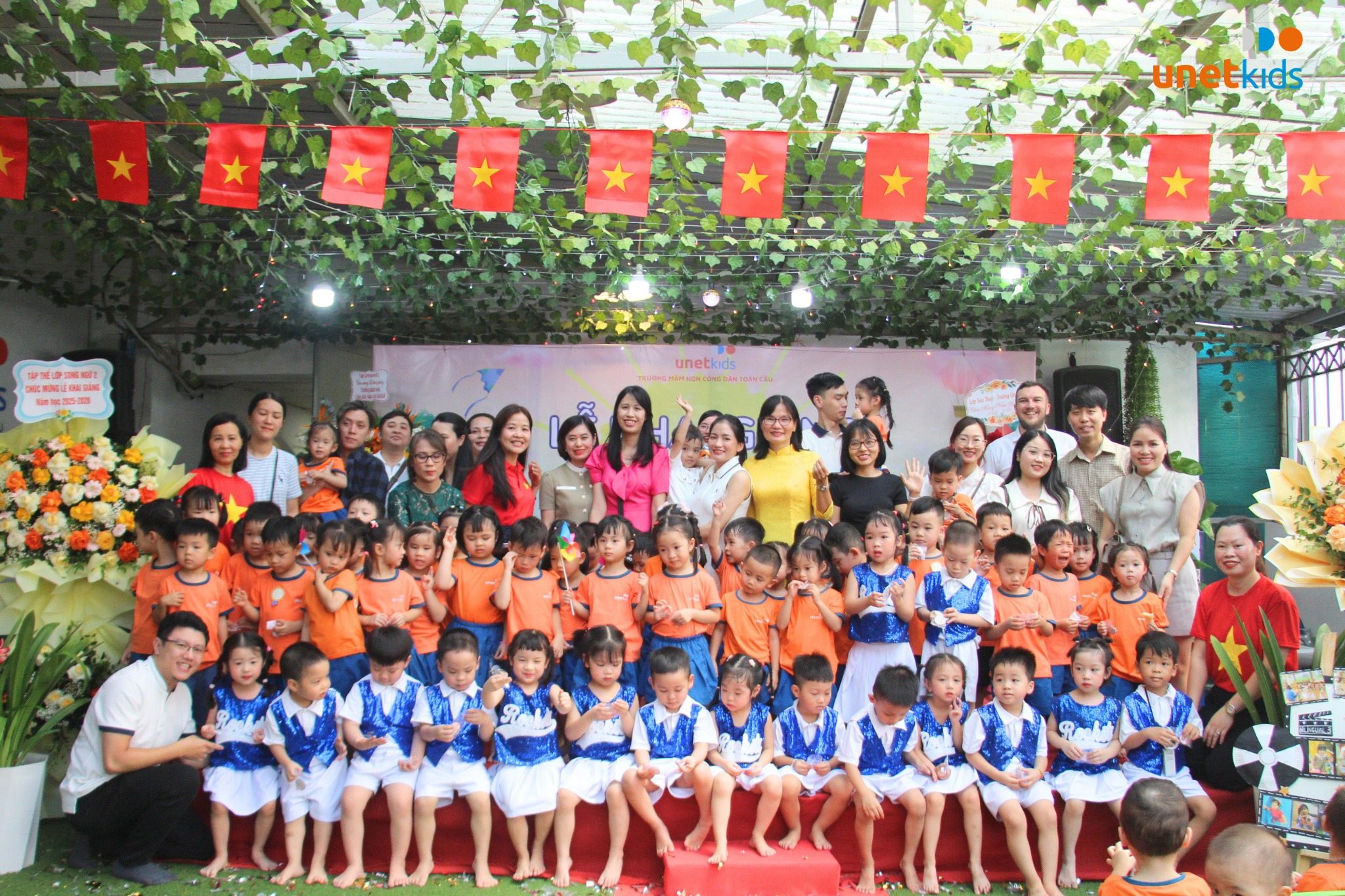 UNETKIDS KHAI GIẢNG 2025 – 2026: MỞ RA HÀNH TRÌNH “LỚN LÊN RỰC RỠ